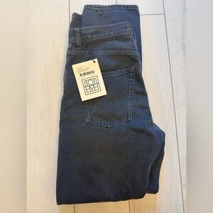 Totême Straight Leg High Waisted Jeans Size 27/32